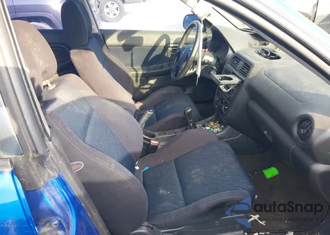 2002 Subaru Impreza Wrx из США, поврежденный, VIN JF1GD296X2G508496